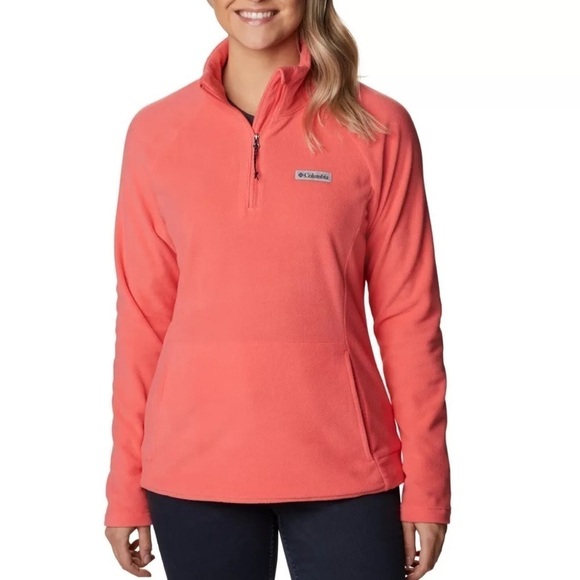 Women's Ali Peak™ II Quarter Zip Fleece Pullover Blush Pink S - Picture 1 of 11